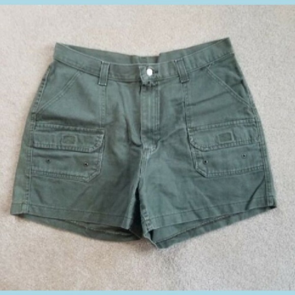 Lee Shorts Riveted By Lee Khaki Green Size 8m Shorts Poshmark